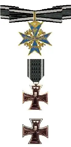 Pour le Mérite en IJzeren Kruis