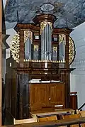 Orgel (1739) in de kerk van Weiterode