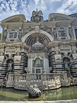 De fontein van het orgel