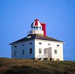 De oude vuurtoren van Cape Spear