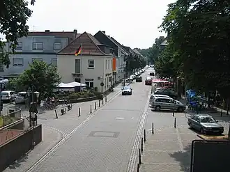 Blik vanaf de Rheintor