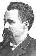Oscar Neebe (1850-1916), arbeider, redacteur, geboren in New York als zoon van Duitse immigranten.
