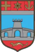 Wapen van provincie Osijek-Baranja in Kroatië