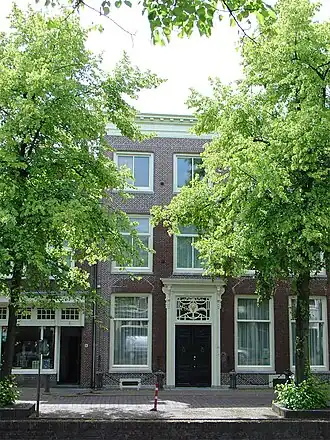 Het Ossenhooft aan de Westhaven te Gouda