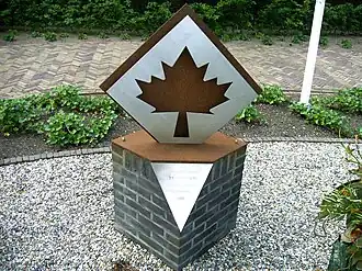 Monument voor de bevrijding van de Veluwe door het Canadese leger