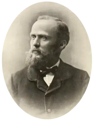 Otto Stoll rond 1900.