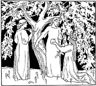 Illustratie door Otto Ubbelohde, 1909