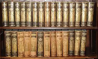 Alle delen van de encyclopedie