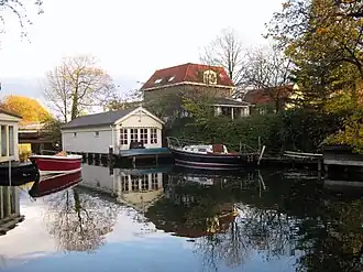 De Oude Rijn bij Oog in Al