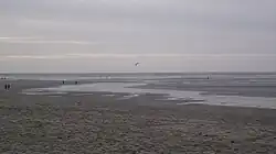 Gezien vanaf de oude geul