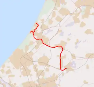 Netwerk RijnGouweLijn (Gepland traject)