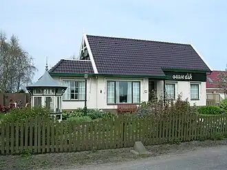 Huis in Oudijk met de Westfriese naam