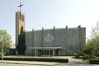 Het kerkgebouw in 2007