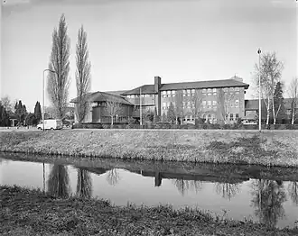 De locatie mavo/havo/vwo aan de Sluiskade Noordzijde
