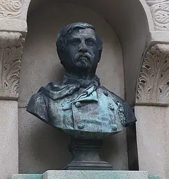 Buste van Ernest Baroche.