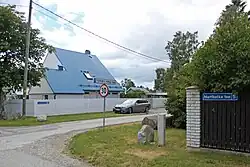 Kruispunt in Püünsi