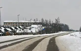 De P62 bij Augstkalne