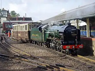 Locomotief No. 2 Northern Chief (bouwjaar 1925) in New Romney (foto Ben Vincer)