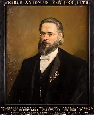 Portret Pieter Antonie van der Lith