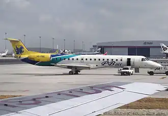 Een Embraer ERJ 145 van PB Air