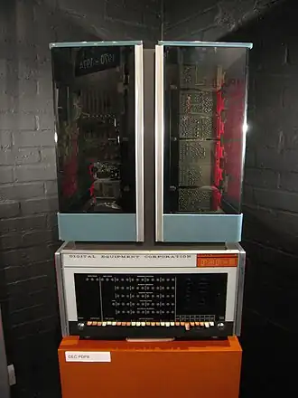 PDP-8 in het National Museum of Computing in Bletchley (Engeland)