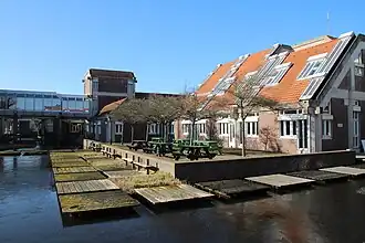 'Dorpsplein' in het PEN-dorp