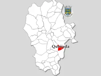 Kaart van Queijada