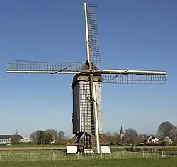 Huisekoutermolen en omgeving