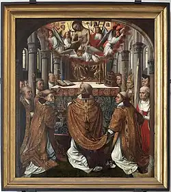 Mis van de H. Gregorius, toegeschr. aan Hugo van der Goes