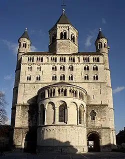 Westwerk St-Gertrudiskerk, Nijvel