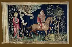 Derde zegel: het zwarte paard van de hongersnood