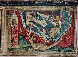 De met de zon beklede vrouw