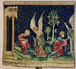 Johannes en de engel (fragment)