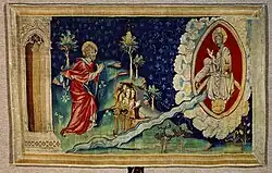 De rivier van het leven stroomt uit de troon van God