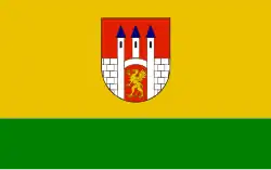 Vlag van gemeente Lubień Kujawski