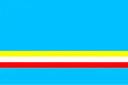 Vlag van gemeente Serock