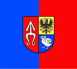 Vlag van gemeente Chlewiska