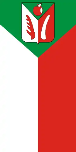 Vlag van gemeente Chynów