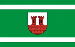 Vlag van gemeente Grzegorzew