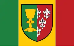 Vlag van gemeente Kamiennik