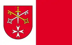 Vlag van gemeente Kleszczewo