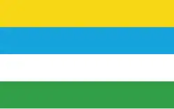 Vlag van gemeente Kobylanka