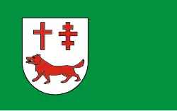 Vlag van gemeente Lelkowo