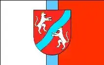 Vlag van gemeente Mełgiew