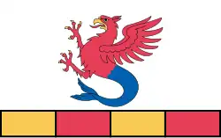 Vlag van gemeente Potęgowo