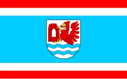 Vlag van gemeente Rewal