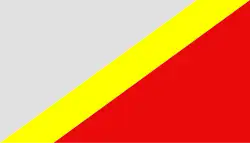 Vlag van gemeente Trzcinica