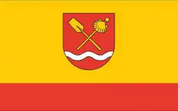 Vlag van gemeente Waganiec