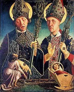 St. Augustinus en St. Ambrosius