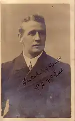 Patrick McCue omstreeks 1908